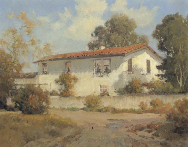 unknow artist Sherman Rose Adobe,monterey